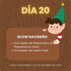 Día 20 ~ Glow Navideño